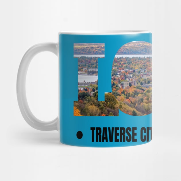 Traverse City Michigan Love for the Midwest by Hopscotch Shop Gifts